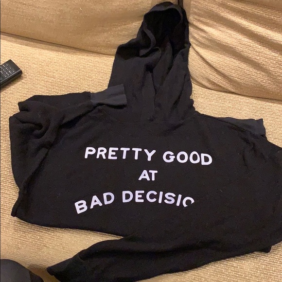 Wildfox Pretty Good at Bad Decisions Hoodie - Picture 5 of 5